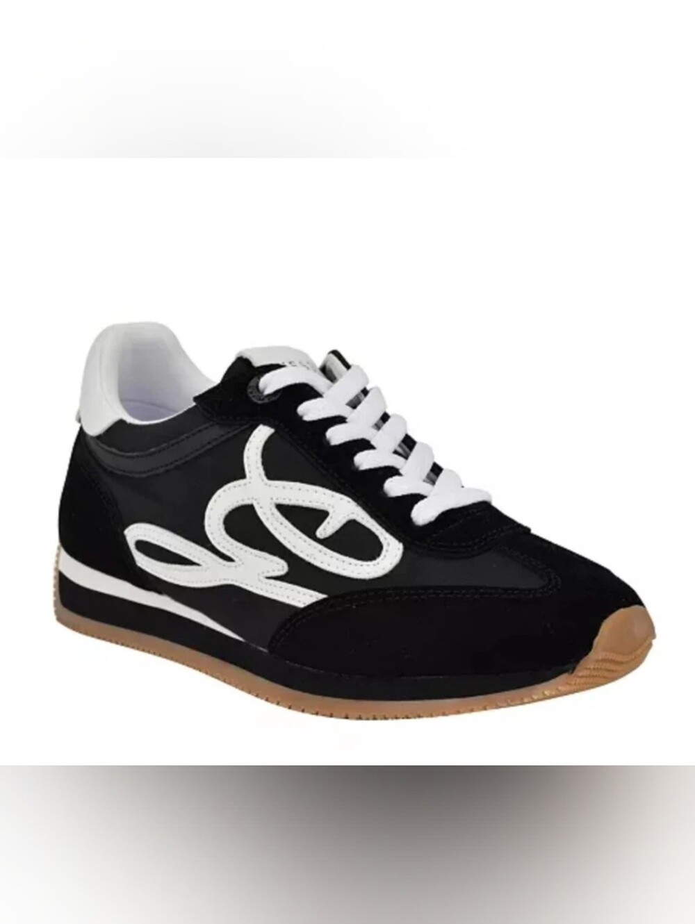 GUESS Women's Skroll Logo-Appliquéd Low Profile Jogger Sneakers